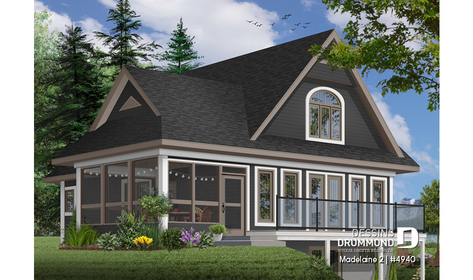 Version couleur no. 10 - Vue arrière - Madelaine 2