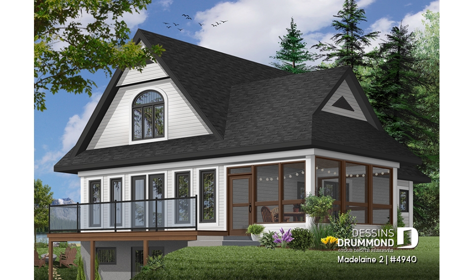 Version couleur no. 2 - Vue arrière - Madelaine 2