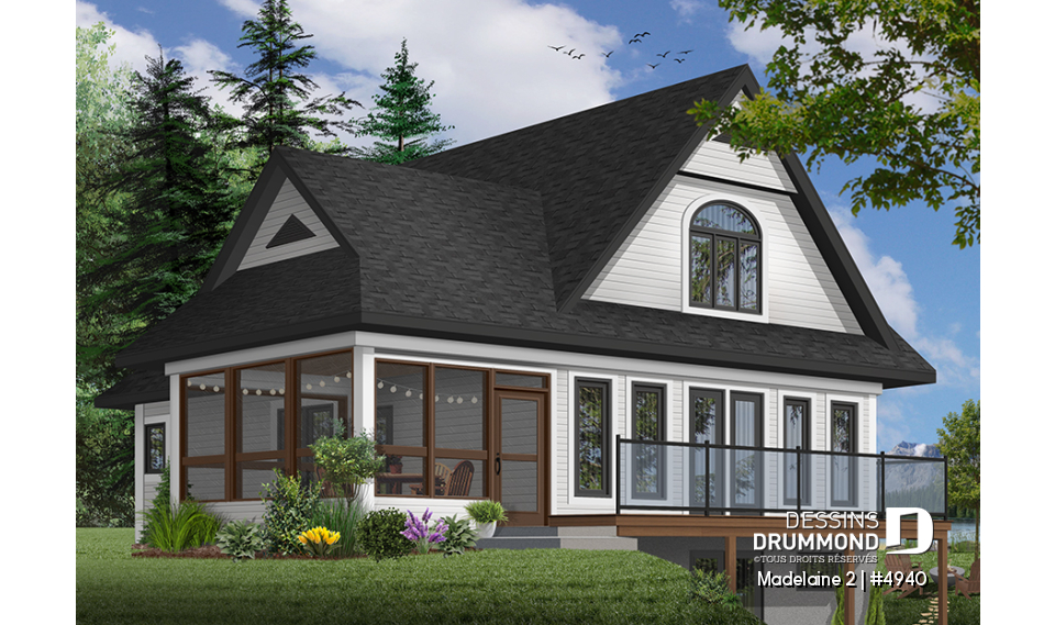 Version couleur no. 2 - Vue arrière - Madelaine 2