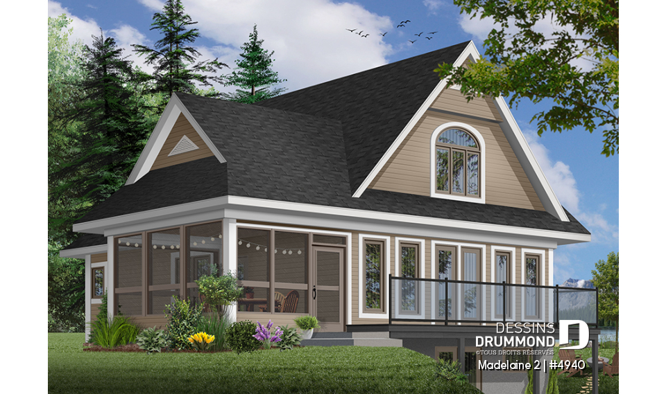 Version couleur no. 3 - Vue arrière - Madelaine 2