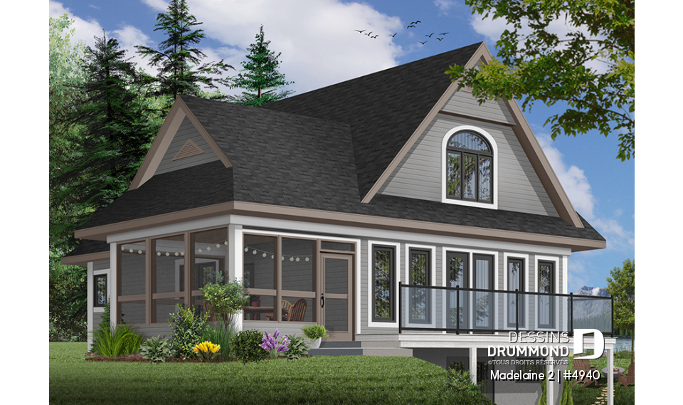 Version couleur no. 4 - Vue arrière - Madelaine 2