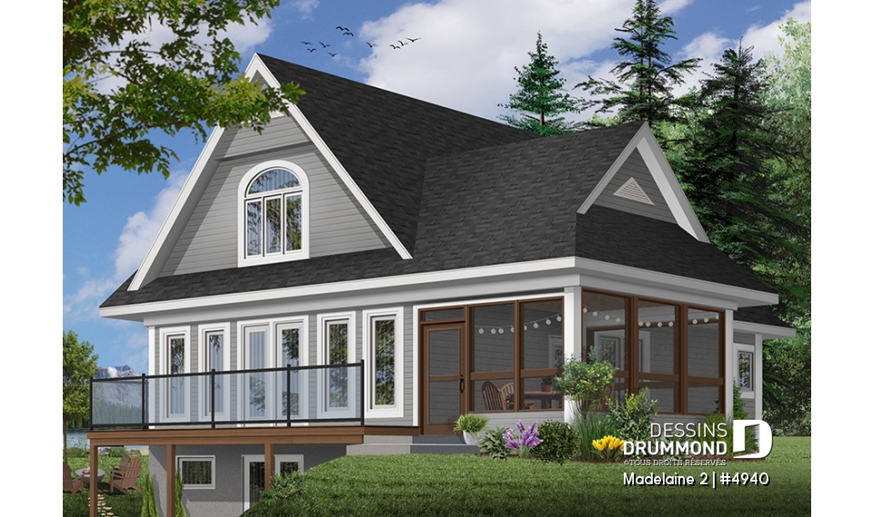 Version couleur no. 5 - Vue arrière - Madelaine 2