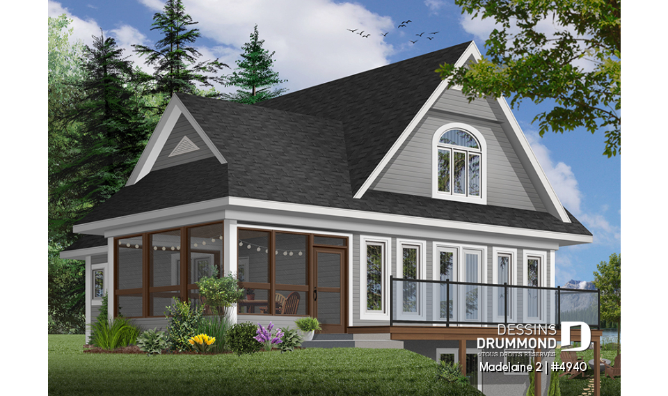 Version couleur no. 5 - Vue arrière - Madelaine 2