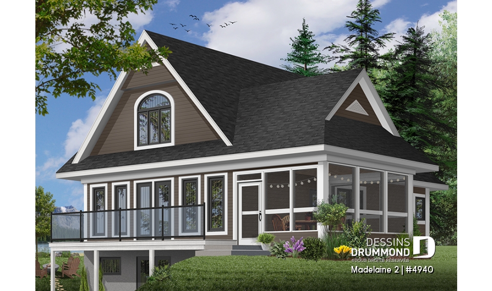 Version couleur no. 6 - Vue arrière - Madelaine 2