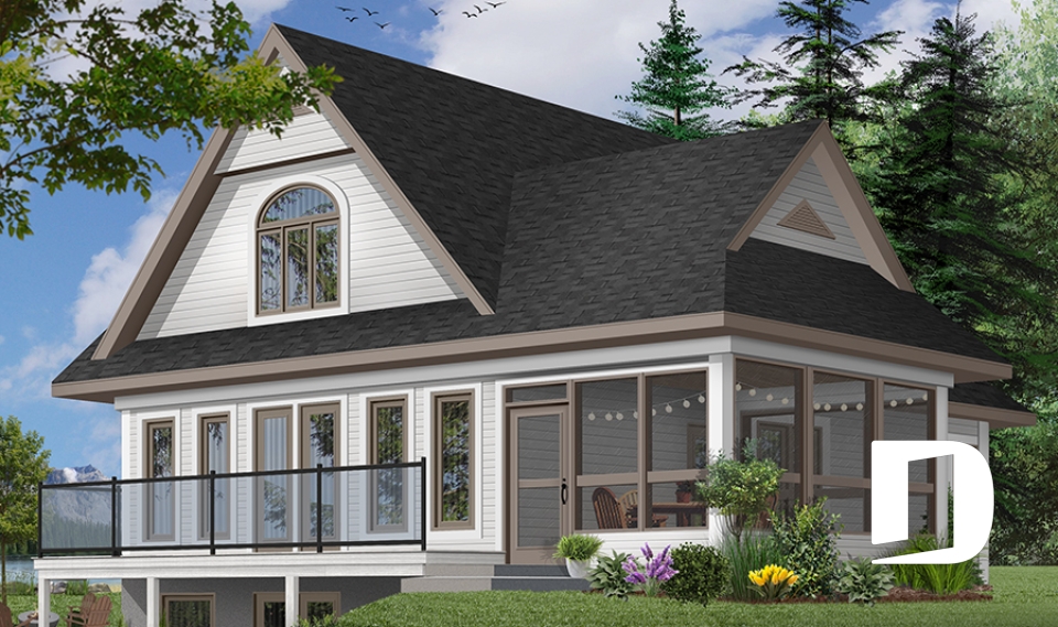 Vue arrière - MODÈLE DE BASE -  - Madelaine 2