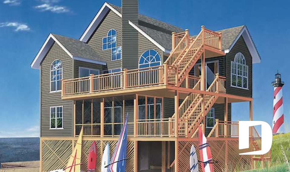 Vue avant - MODÈLE DE BASE -  - Bay 2