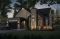 Vue avant - MODÈLE DE BASE - Modèle maison scandinave, superbe suite parentale, foyer central, grande luminosité, s-sol aménagé optionnel - Balnea