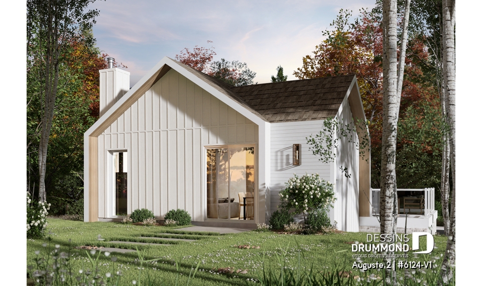 Vue arrière - MODÈLE DE BASE - Auguste 2