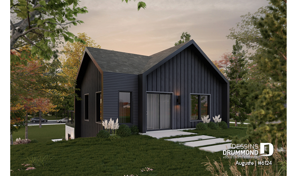 Vue arrière - MODÈLE DE BASE - Auguste