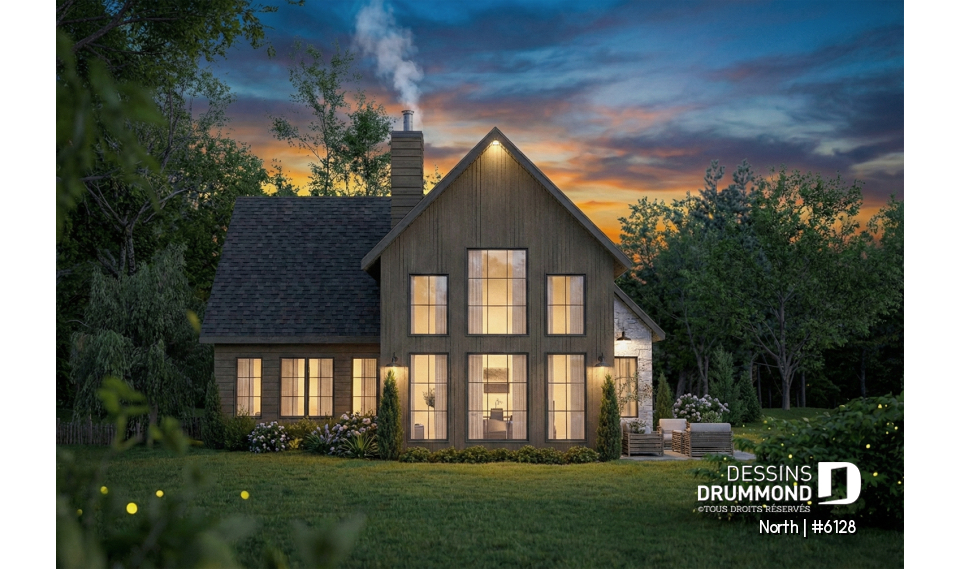 Vue arrière - MODÈLE DE BASE - North