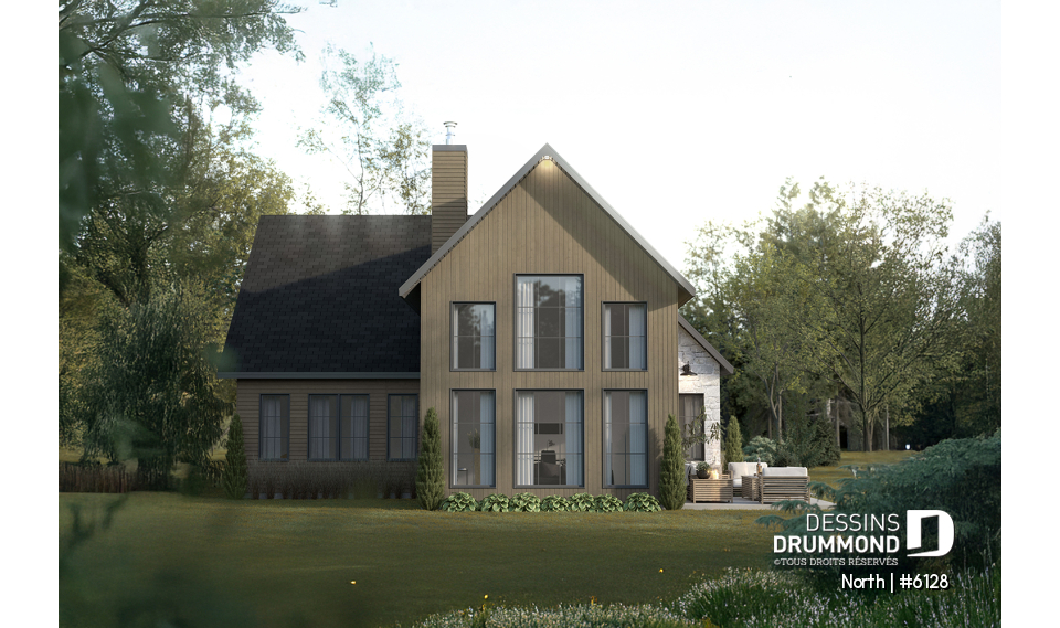 Vue arrière - MODÈLE DE BASE - North