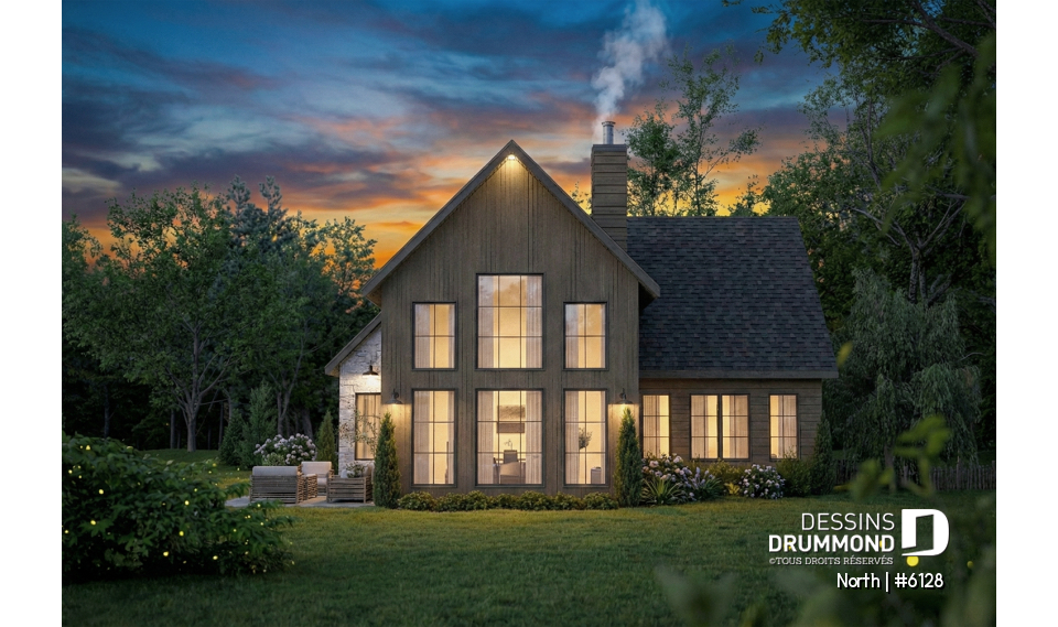 Vue arrière - MODÈLE DE BASE - North