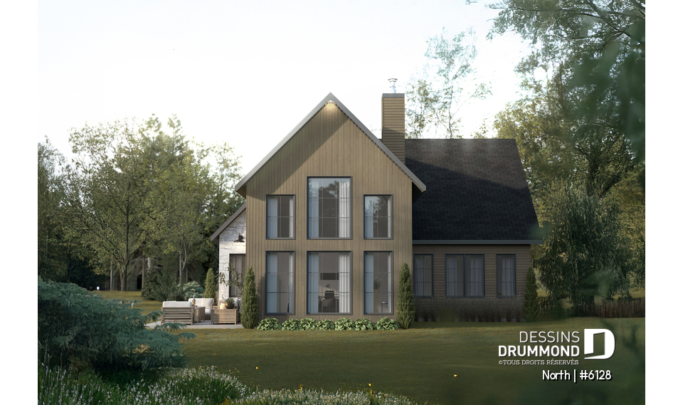 Vue arrière - MODÈLE DE BASE - North