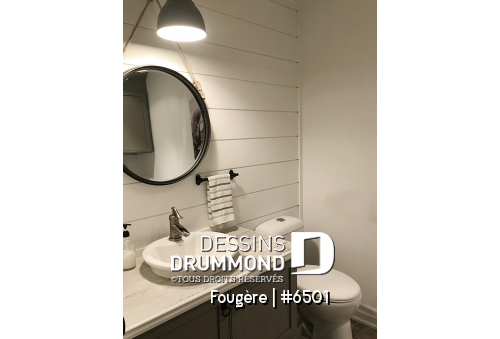 Photo Demi salle de bain - Fougère