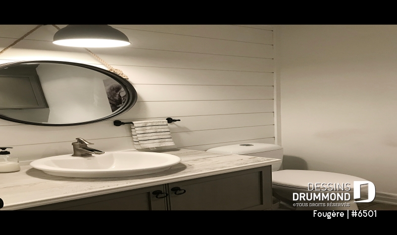 Photo Demi salle de bain - Fougère