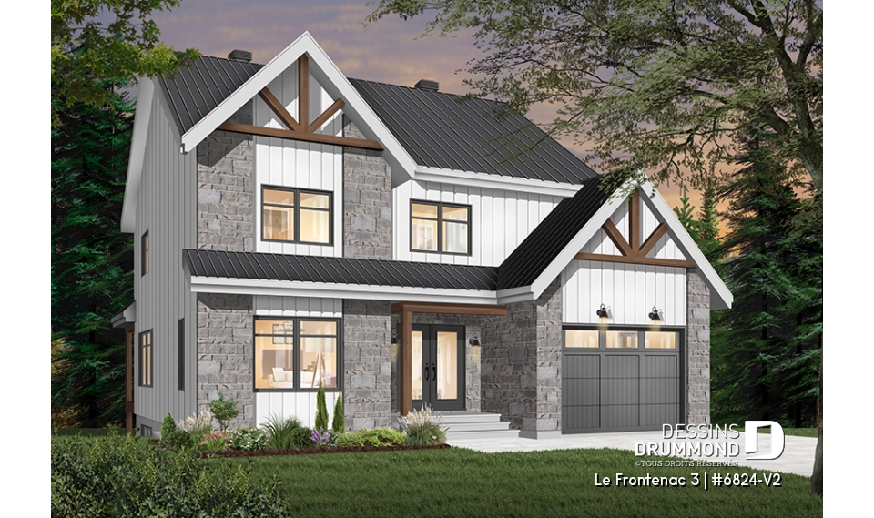 Version couleur no. 1 - Vue avant - Le Frontenac 3