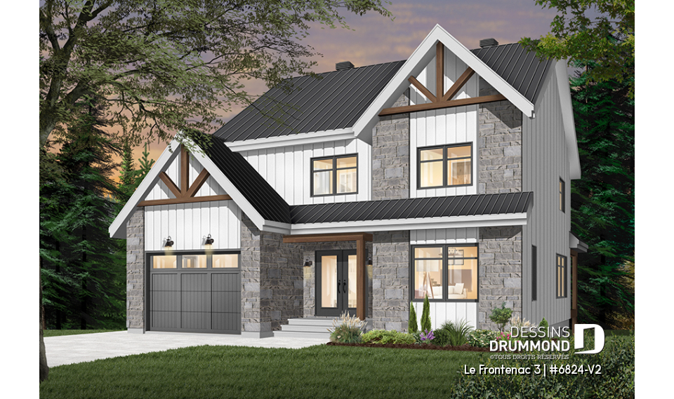 Version couleur no. 1 - Vue avant - Le Frontenac 3