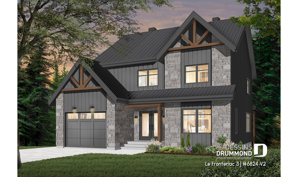 Version couleur no. 2 - Vue avant - Le Frontenac 3