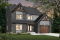 Version couleur no. 3 - Vue avant - Plan de style champêtre rustique avec garage, grande cuisine avec îlot, foyer, suites des parents, 3 chambres - Le Frontenac 3