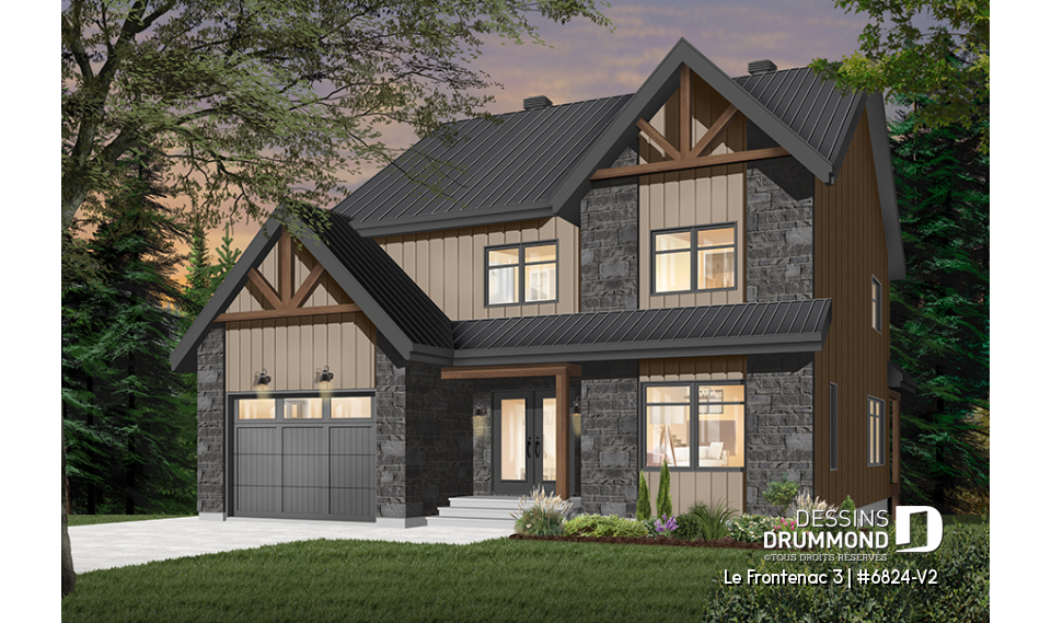 Version couleur no. 4 - Vue avant - Le Frontenac 3