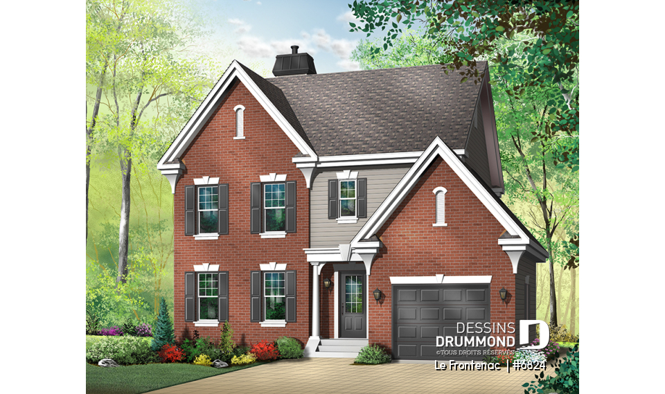 Vue avant - MODÈLE DE BASE - Le Frontenac 