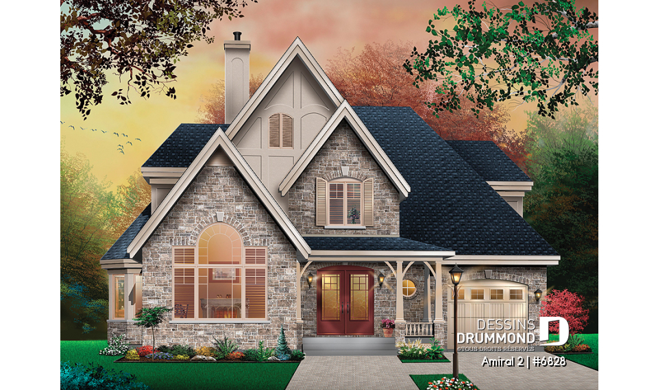 Vue avant - MODÈLE DE BASE -  - Amiral 2