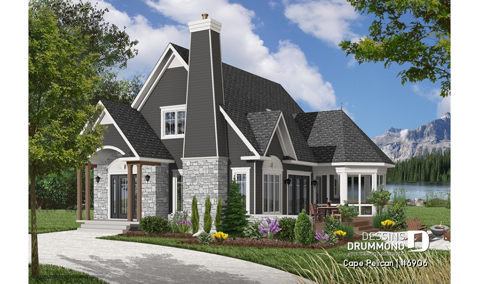 Version couleur no. 5 - Vue avant - Cape Pelican