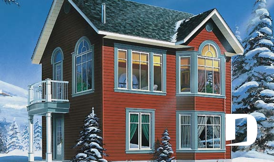 Vue avant - MODÈLE DE BASE -  - Chamonix