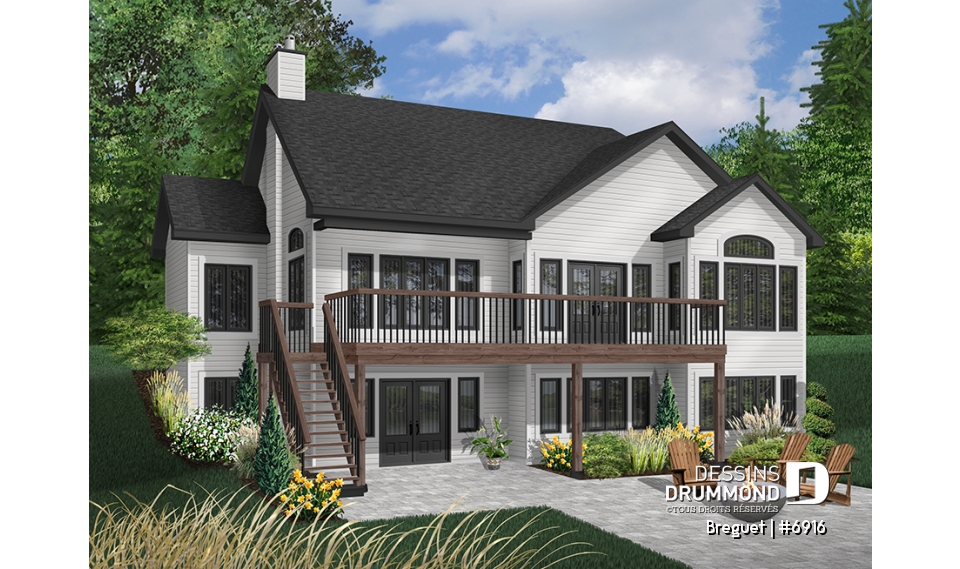 Version couleur no. 2 - Vue arrière - Breguet