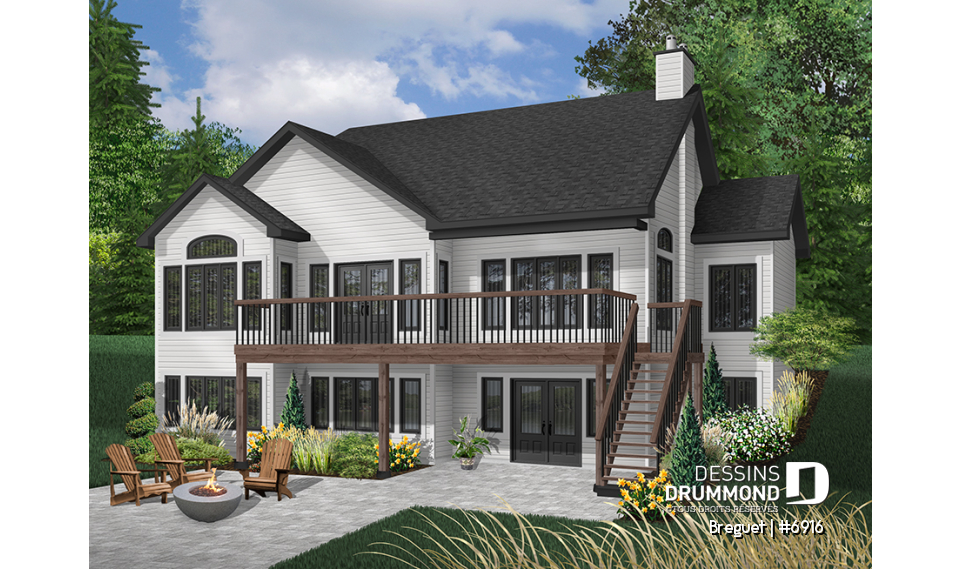 Version couleur no. 2 - Vue arrière - Breguet