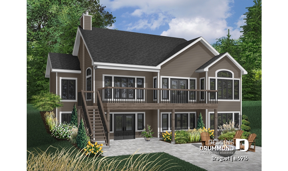 Version couleur no. 4 - Vue arrière - Breguet