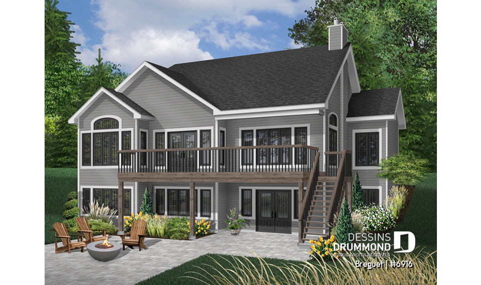 Version couleur no. 7 - Vue arrière - Breguet