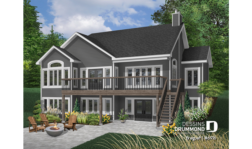 Version couleur no. 8 - Vue arrière - Breguet