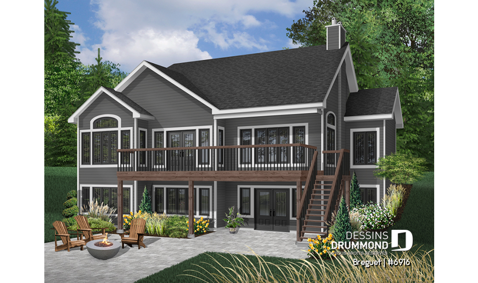 Version couleur no. 9 - Vue arrière - Breguet