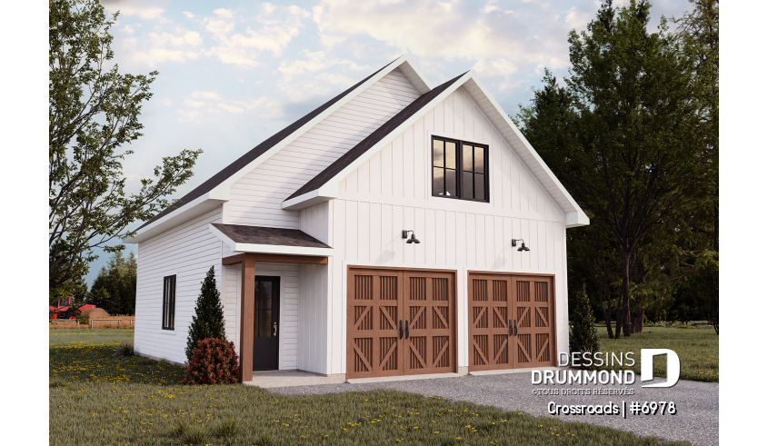 Vue avant - MODÈLE DE BASE - Crossroads