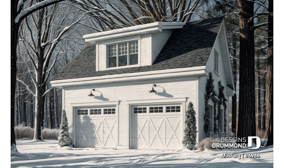 Vue avant - MODÈLE DE BASE - Mustang