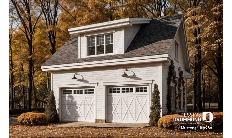 Vue avant - MODÈLE DE BASE - Mustang