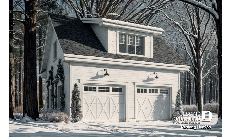 Vue avant - MODÈLE DE BASE - Mustang