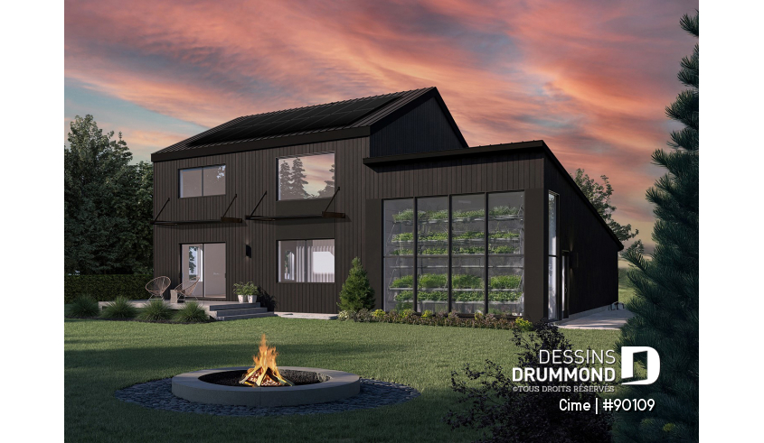 Version couleur no. 2 - Vue arrière - Cime