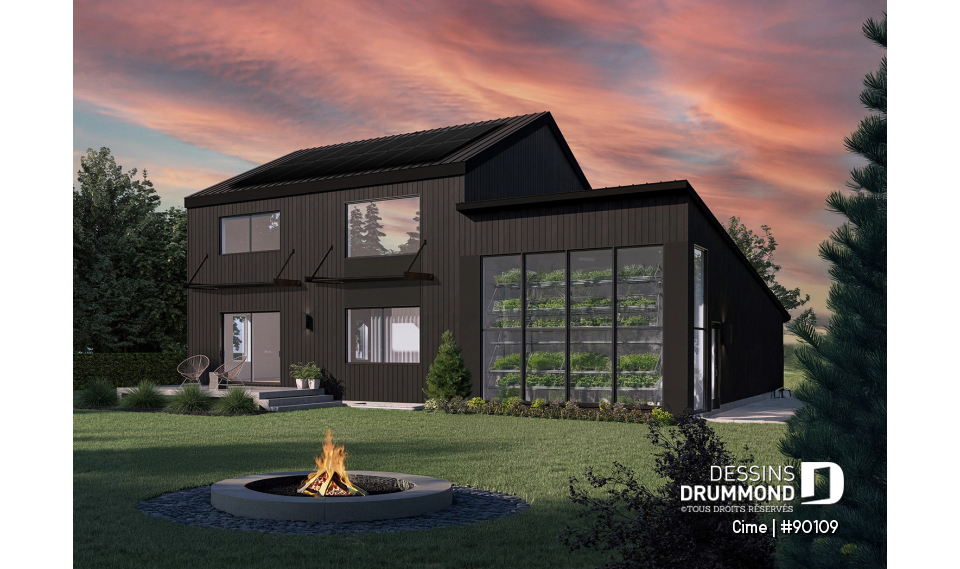 Version couleur no. 2 - Vue arrière - Cime