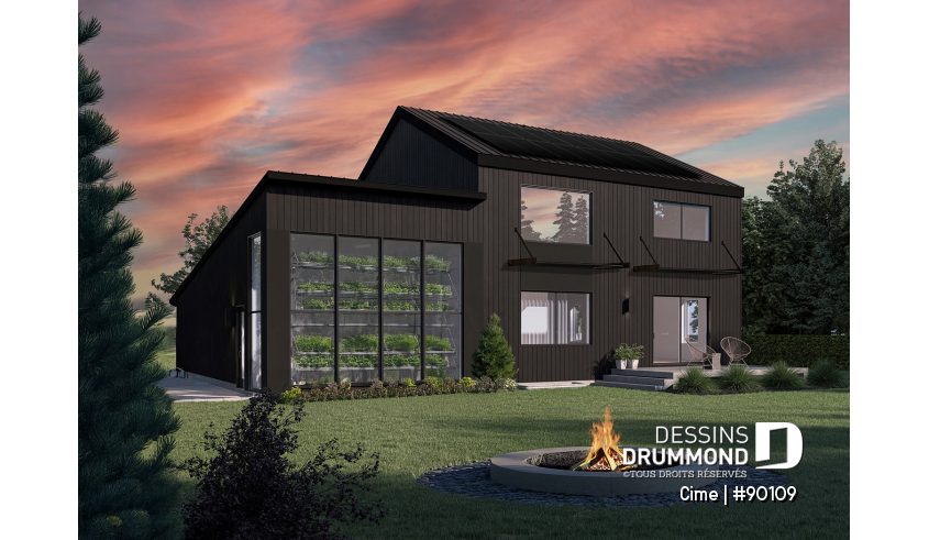 Version couleur no. 2 - Vue arrière - Cime