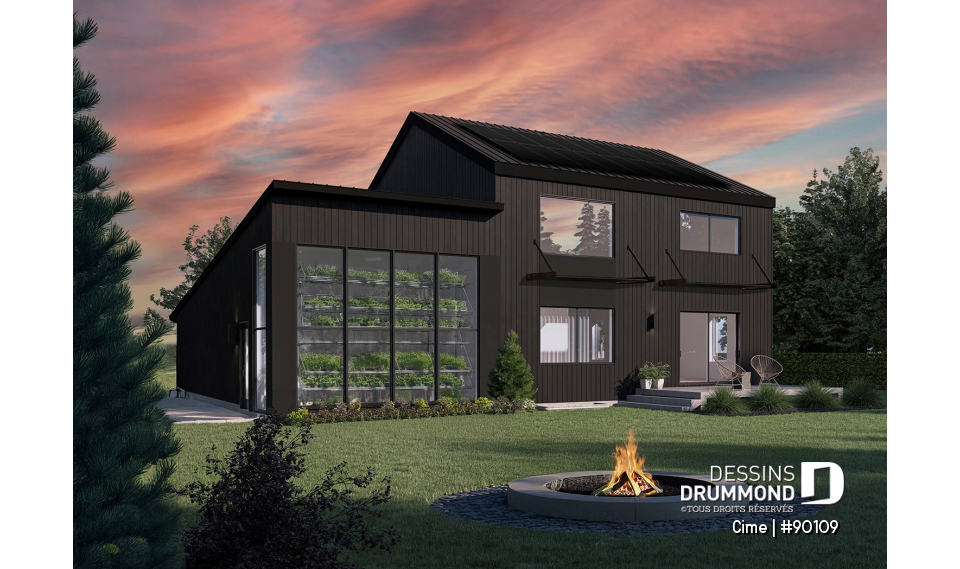 Version couleur no. 2 - Vue arrière - Cime