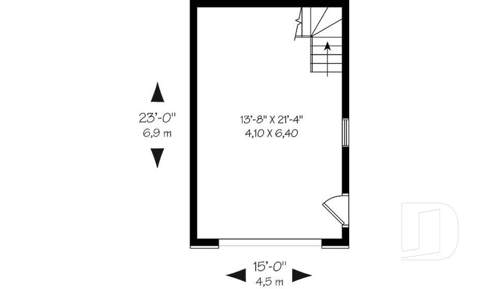 Rez-de-chaussée -  - Peuplier 3
