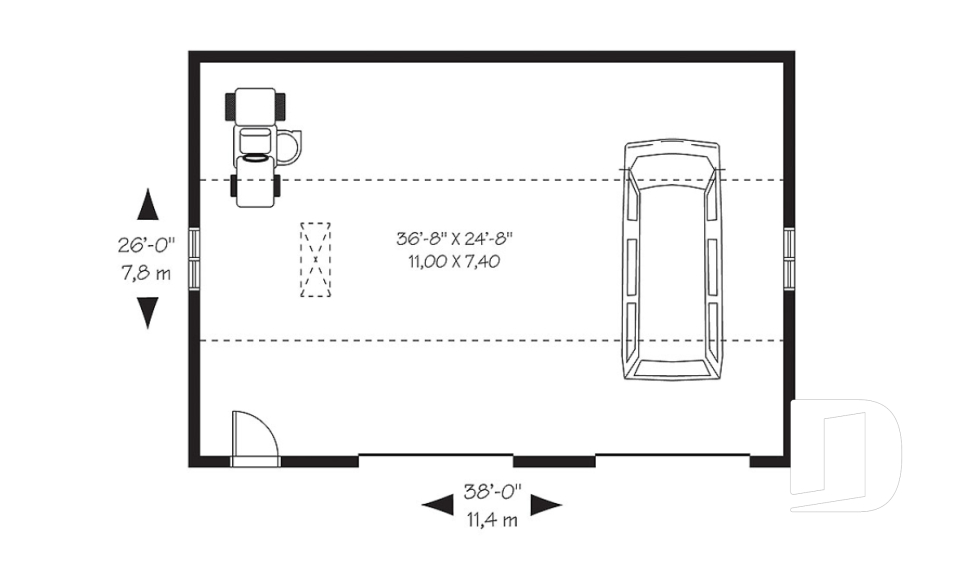 Rez-de-chaussée -  - Larson 2