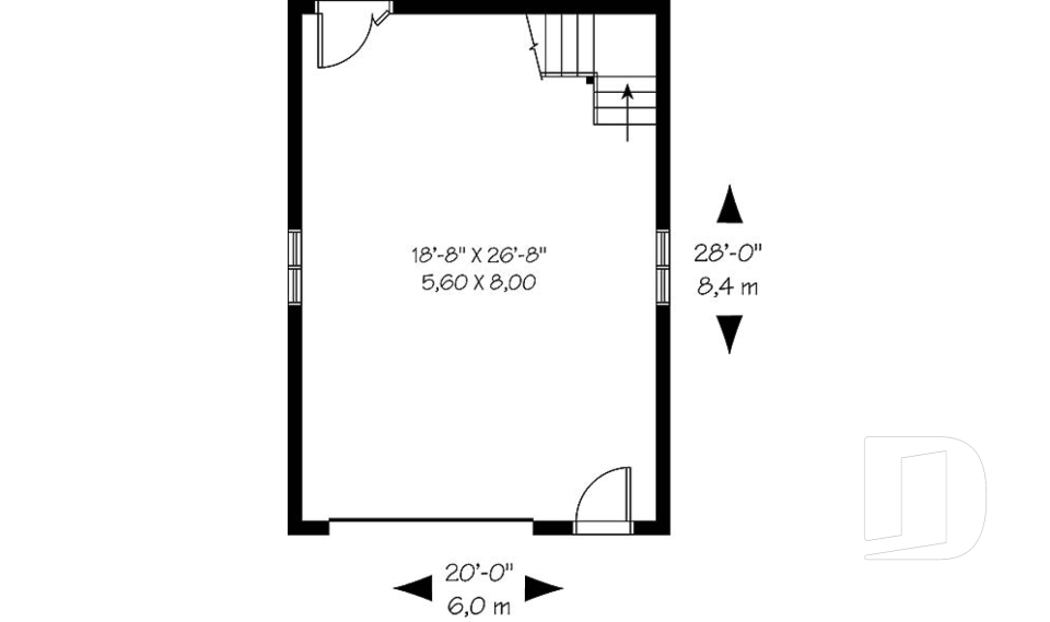 Rez-de-chaussée -  - Caselle