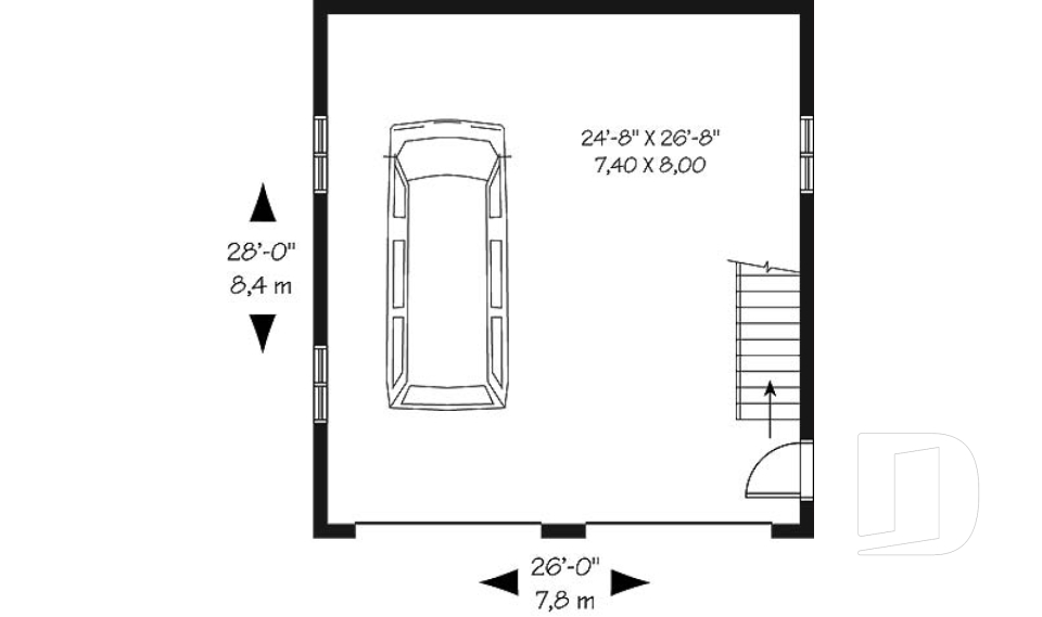 Rez-de-chaussée -  - De Gaulle