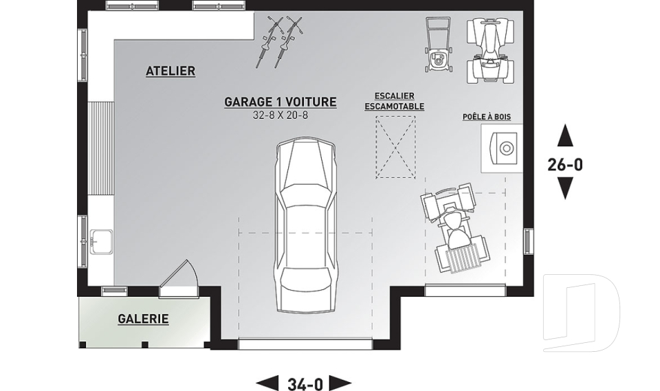 Rez-de-chaussée -  - Spruce
