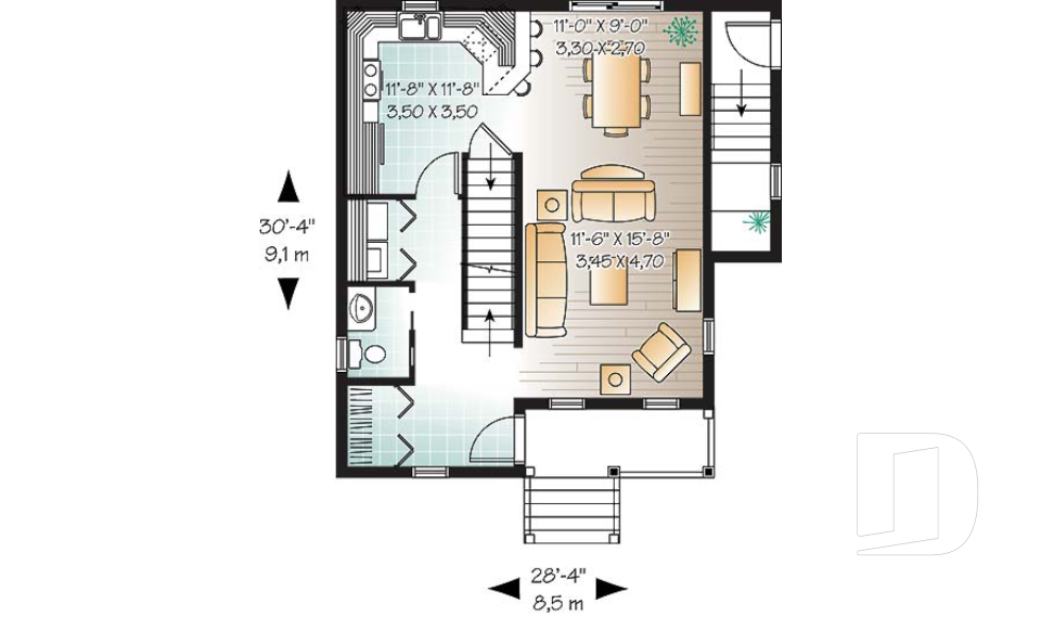 Rez-de-chaussée -  - Charlesbourg 2