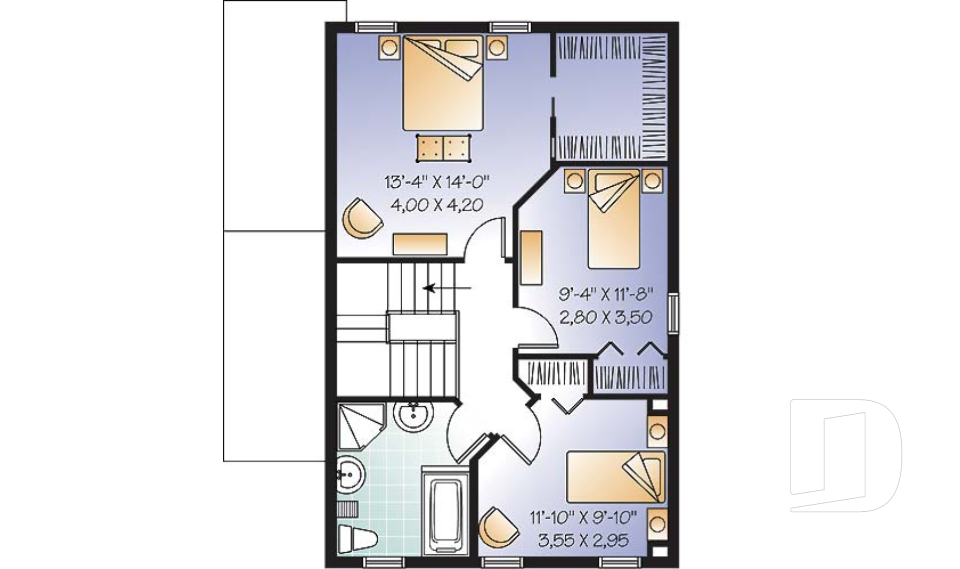 Étage -  - Charlevoix 2