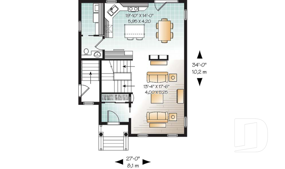 Rez-de-chaussée -  - Charlevoix 2